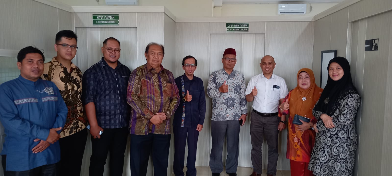 Kunjungan Dekan Fakultas Hukum UII Yogyakarta